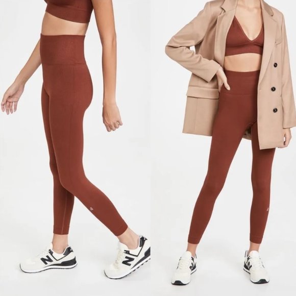 NWT WeWoreWhat Seamless Circular Knit Cinnamon Stick Leggings XL Revolve - Picture 3 of 10